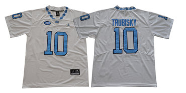 North Carolina Tar Heels 10 Mitch Trubisky White College Football Jersey North Carolina Tar Heels 10 Mitch Trubisky White College Football Jersey