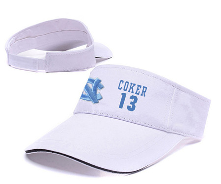 North Carolina Tar Heels 13 Kanler Coker White Camo College Basketball Adjustable Visor North Carolina Tar Heels 13 Kanler Coker White Camo College Basketball Adjustable Visor