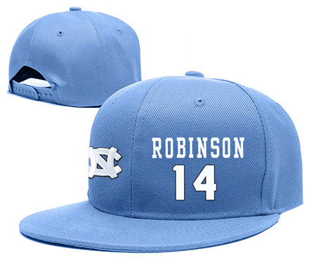 North Carolina Tar Heels 14 Brandon Robinson Blue College Basketball Adjustable Hat North Carolina Tar Heels 14 Brandon Robinson Blue College Basketball Adjustable Hat