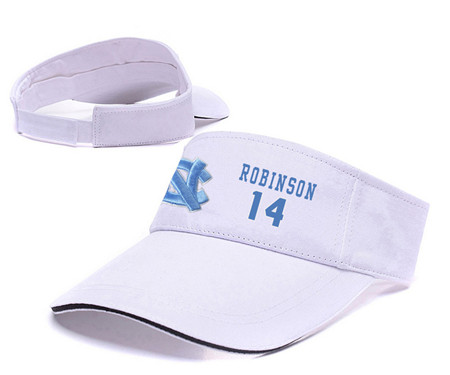 North Carolina Tar Heels 14 Brandon Robinson White College Basketball Adjustable Visor North Carolina Tar Heels 14 Brandon Robinson White College Basketball Adjustable Visor