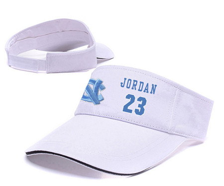 North Carolina Tar Heels 23 Michael Jordan White College Basketball Adjustable Visor North Carolina Tar Heels 23 Michael Jordan White College Basketball Adjustable Visor