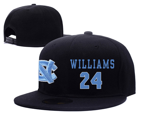 North Carolina Tar Heels 24 Kenny Williams Black College Basketball Adjustable Hat North Carolina Tar Heels 24 Kenny Williams Black College Basketball Adjustable Hat