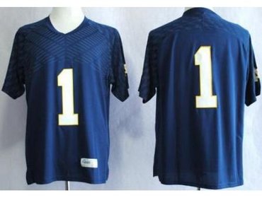 Notre Dame Fighting Irish 1 Louis Nix III Blue Techfit NCAA Jerseys Notre Dame Fighting Irish 1 Louis Nix III Blue Techfit NCAA Jerseys
