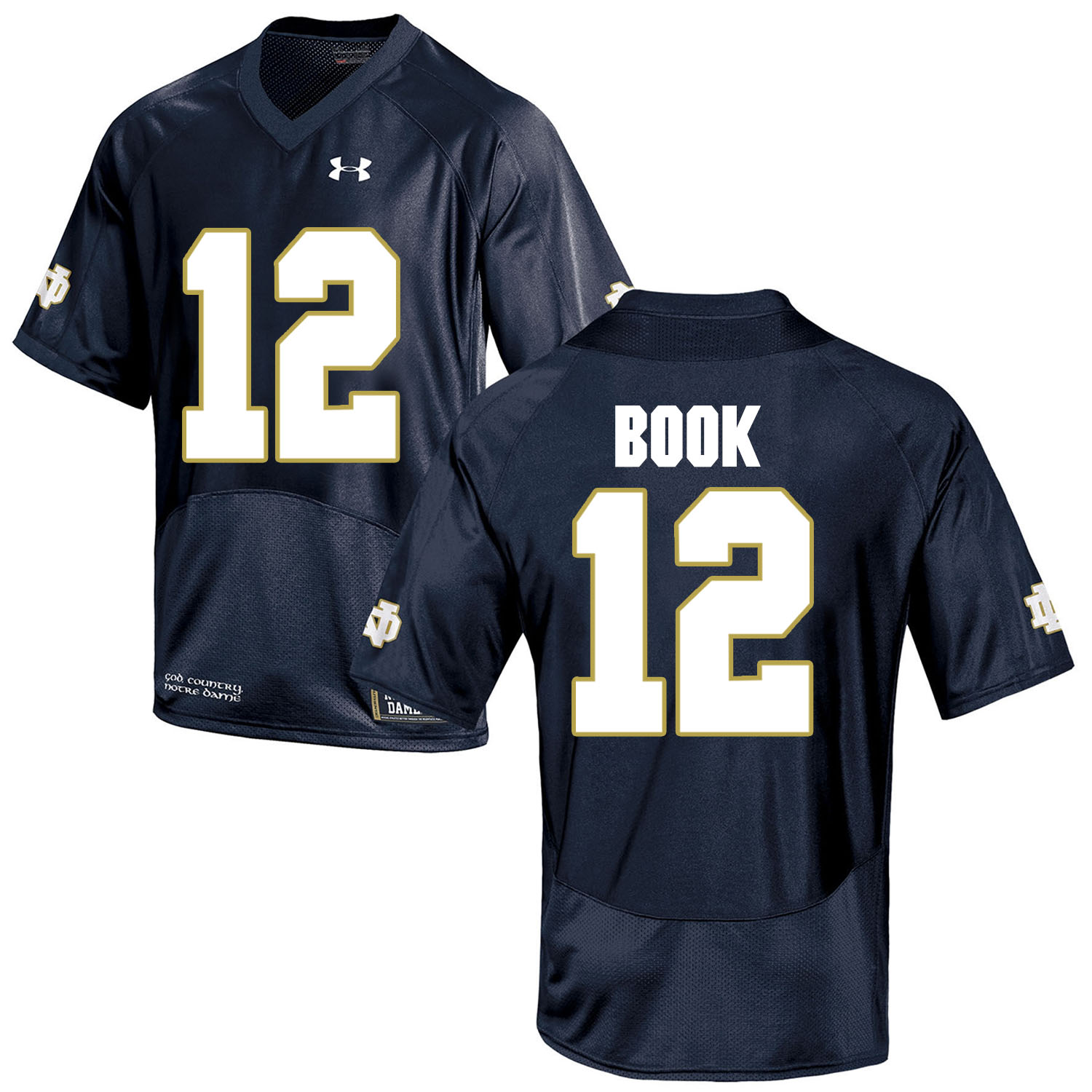 Notre Dame Fighting Irish 12 Ian Book Navy College Football Jersey Notre Dame Fighting Irish 12 Ian Book Navy College Football Jersey