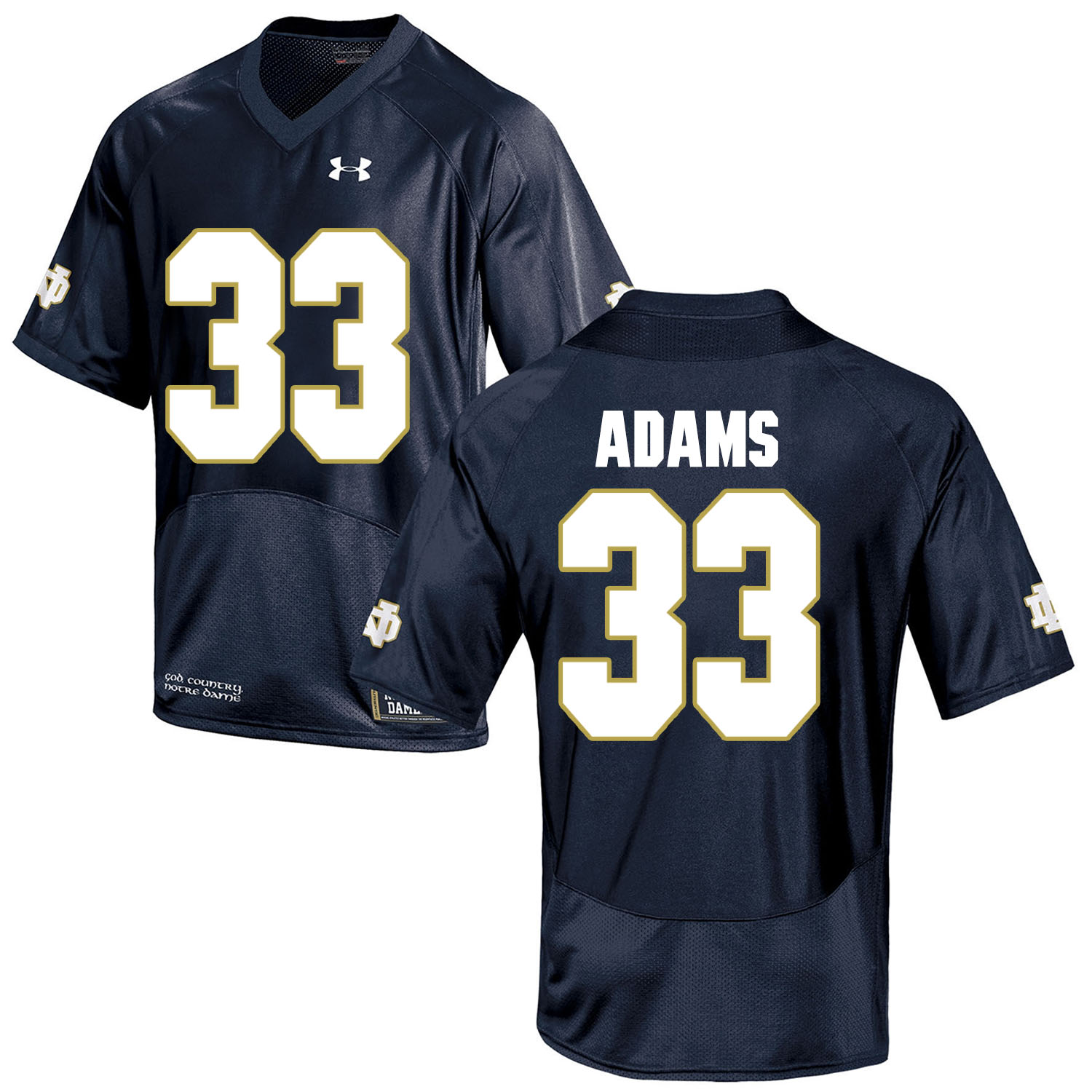 Notre Dame Fighting Irish 33 Josh Adams Navy College Football Jersey Notre Dame Fighting Irish 33 Josh Adams Navy College Football Jersey