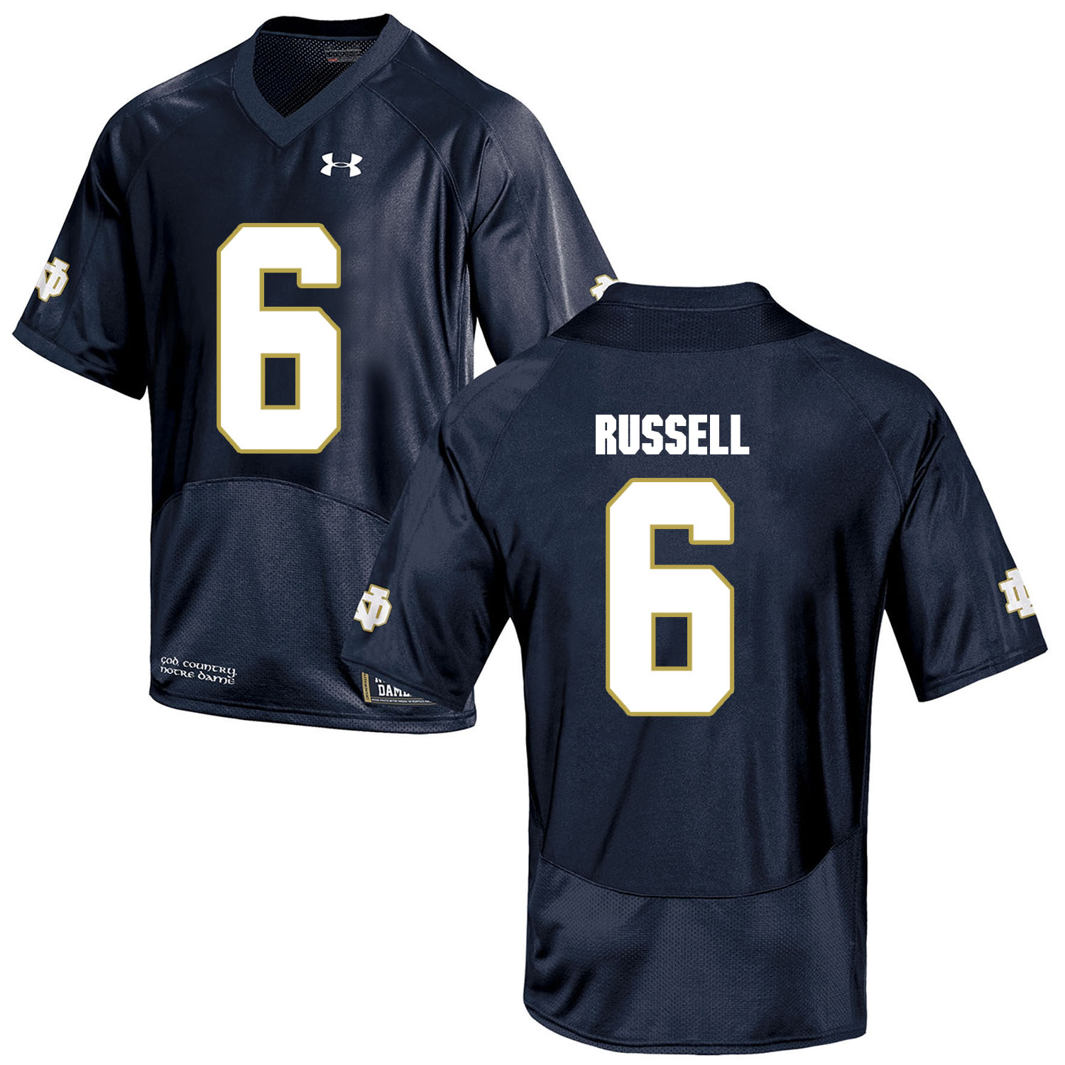 Notre Dame Fighting Irish 6 KeiVarae Russell Navy College Football Jersey Notre Dame Fighting Irish 6 KeiVarae Russell Navy College Football Jersey