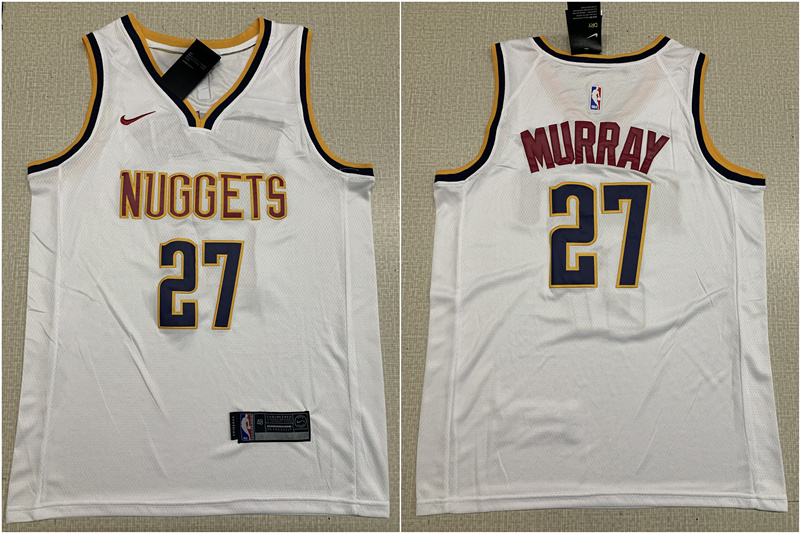 Nuggets 27 Jamal Murray White Nike Swingman Jersey Nuggets 27 Jamal Murray White Nike Swingman Jersey