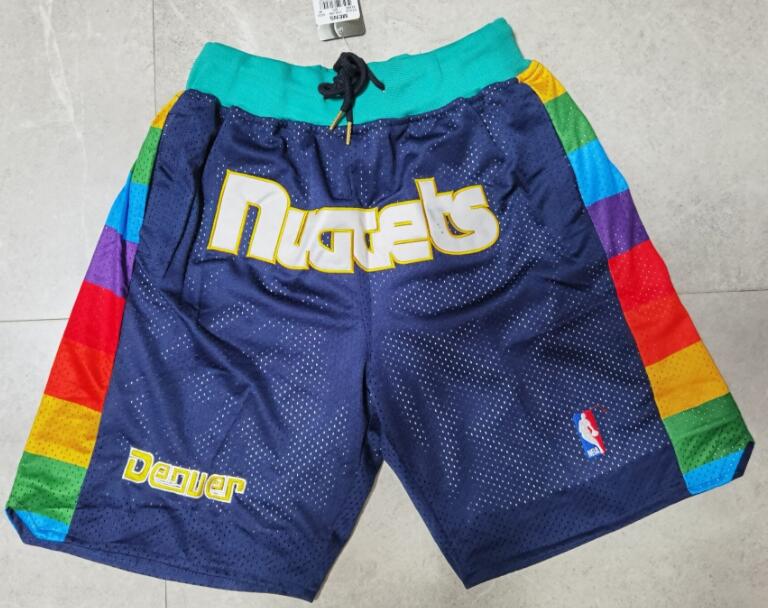 Nuggets Teams Navy Just Don With Pocket Swingman Shorts Nuggets Teams Navy Just Don With Pocket Swingman Shorts