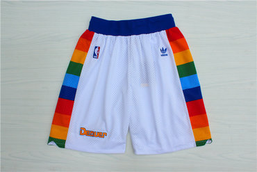 Nuggets White Hardwood Classics Shorts Nuggets White Hardwood Classics Shorts