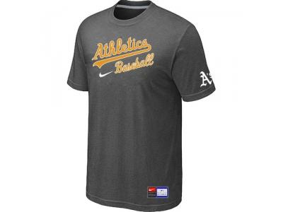 Oakland Athletics D.Grey NEW Short Sleeve Practice T-Shirt