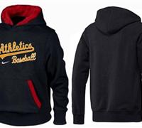 Oakland Athletics Pullover Hoodie Black & Red Oakland Athletics Pullover Hoodie Black & Red