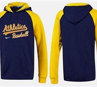 Oakland Athletics Pullover Hoodie Burgundy Blue & Yellow Oakland Athletics Pullover Hoodie Burgundy Blue & Yellow