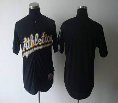 Oakland Athletics blank black Jerseys