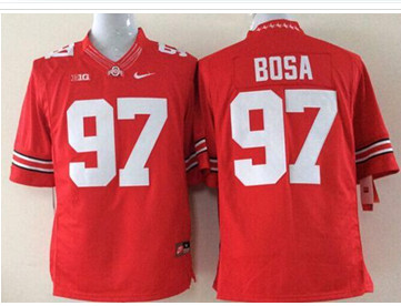 Ohio State Buckeyes #97 Joey Bosa Red Limited Stitched NCAA Jersey