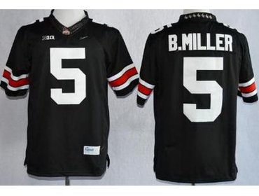 Ohio State Buckeyes 5 Braxton Miller Black Limited NCAA Jerseys