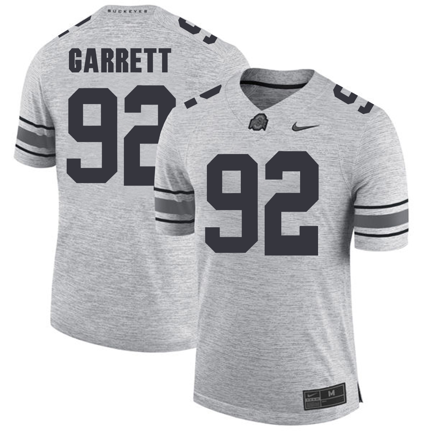 Ohio State Buckeyes 92 Haskell Garrett Gray College Football Jersey