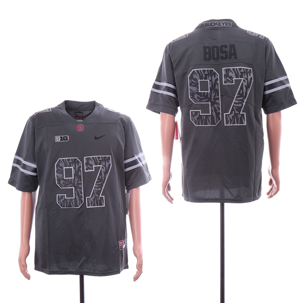 Ohio State Buckeyes 97 Joey Bosa Black Nike College Football Jersey