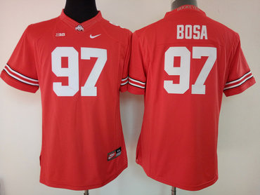 Ohio State Buckeyes 97 Joey Bosa Red College Football Jersey