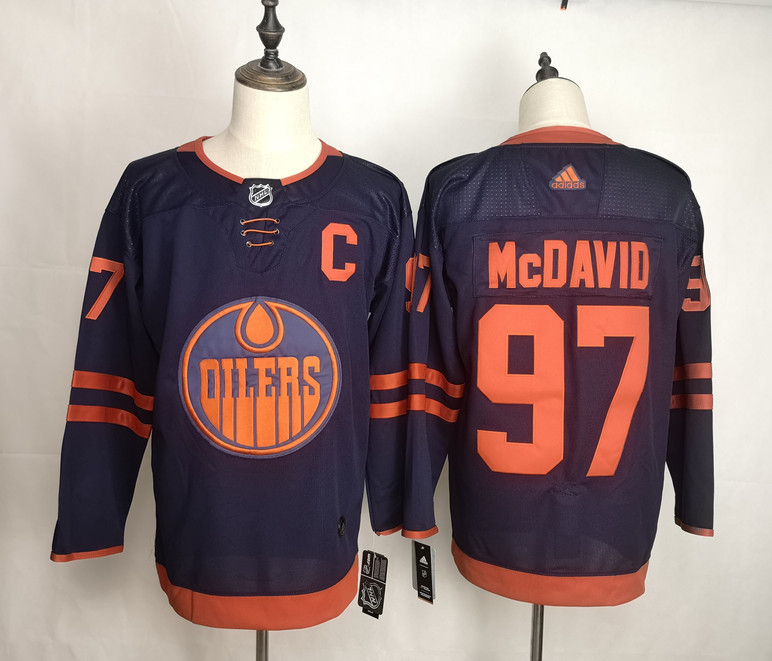 Oilers 97 Connor McDavid Navy 50th Anniversary Adidas Jersey Oilers 97 Connor McDavid Navy 50th Anniversary Adidas Jersey