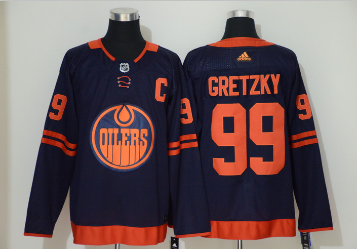 Oilers 99 Wayne Gretzky Navy 50th Anniversary Adidas Jersey Oilers 99 Wayne Gretzky Navy 50th Anniversary Adidas Jersey