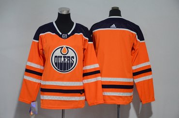 Oilers Blank Orange Youth Adidas Jersey Oilers Blank Orange Youth Adidas Jersey