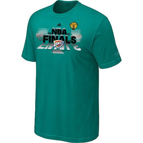 Oklahoma City Thunder Adidas Green T-Shirts Oklahoma City Thunder Adidas Green T-Shirts