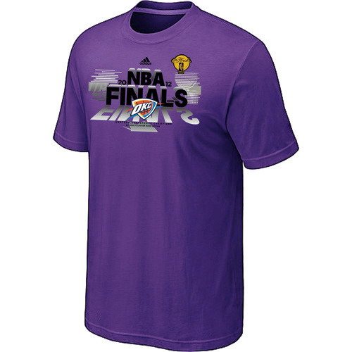 Oklahoma City Thunder Adidas Purple T-Shirts Oklahoma City Thunder Adidas Purple T-Shirts