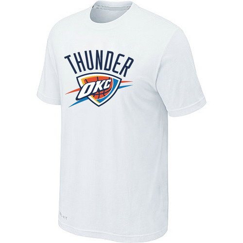 Oklahoma City Thunder Big & Tall White T-Shirts Oklahoma City Thunder Big & Tall White T-Shirts