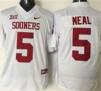 Oklahoma Sooners #5 Durron Neal White XII Stitched NCAA Jersey Oklahoma Sooners #5 Durron Neal White XII Stitched NCAA Jersey