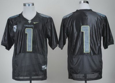 Oregon Ducks No.1 Fan Black Pro Combat Pac-12 College Football NCAA Jerseys Oregon Ducks No.1 Fan Black Pro Combat Pac-12 College Football NCAA Jerseys