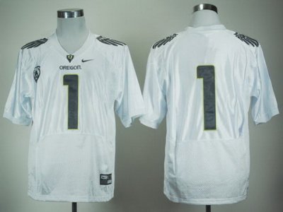 Oregon Ducks No.1 Fan White Pro Combat Pac-12 College Football NCAA Jerseys Oregon Ducks No.1 Fan White Pro Combat Pac-12 College Football NCAA Jerseys