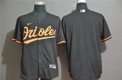 Orioles Blank Black Nike 2020 Flexbase Jersey