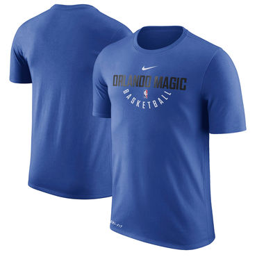Orlando Magic Nike Practice Performance T-Shirt Blue Orlando Magic Nike Practice Performance T-Shirt Blue