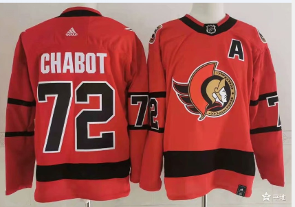 Ottawa Senators #72 Thomas Chabot Red Men's Adidas 2020-21 Reverse Retro Alternate NHL Jersey Ottawa Senators #72 Thomas Chabot Red Men's Adidas 2020-21 Reverse Retro Alternate NHL Jersey