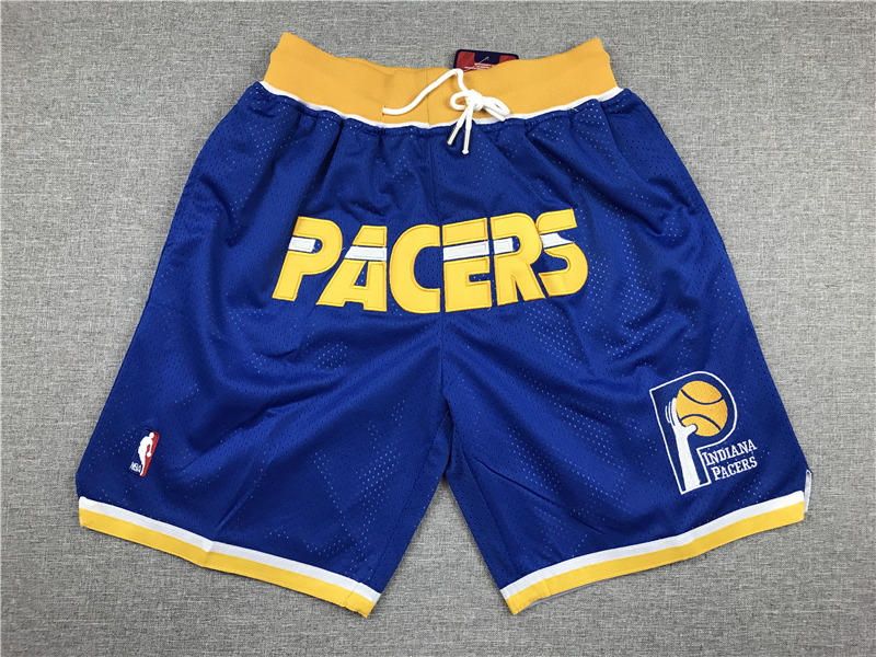 Pacers Blue Pockets Swingman Shorts Pacers Blue Pockets Swingman Shorts