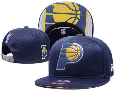 Pacers Team Logo Navy Adjustable Hat YD