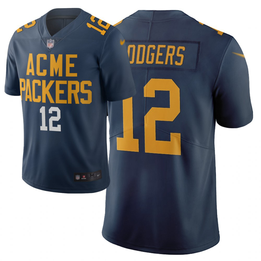 Packers #12 Aaron Rodgers Navy Men's Stitched Football Limited City Edition Jersey Packers #12 Aaron Rodgers Navy Men's Stitched Football Limited City Edition Jersey