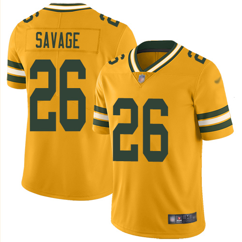 Packers #26 Darnell Savage Yellow Youth Stitched Football Limited Rush Jersey Packers #26 Darnell Savage Yellow Youth Stitched Football Limited Rush Jersey