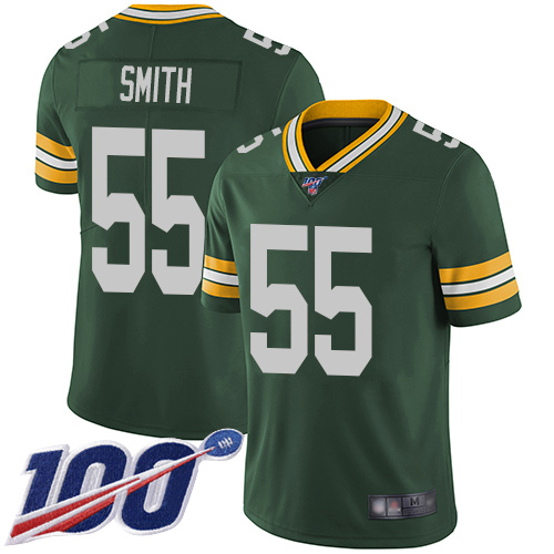 Packers #55 Za'Darius Smith Green Team Color Youth Stitched Football 100th Season Vapor Limited Jersey Packers #55 Za'Darius Smith Green Team Color Youth Stitched Football 100th Season Vapor Limited Jersey