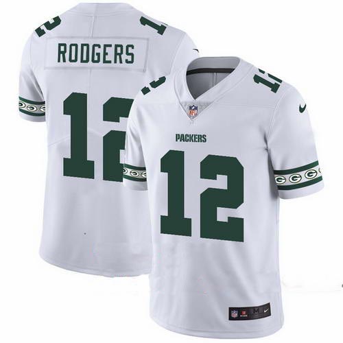 Packers 12 Aaron Rodgers White 2019 New Vapor Untouchable Limited Jersey