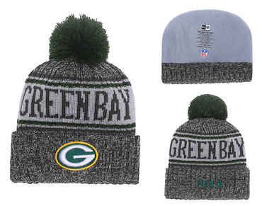 Packers Team Logo Gray Knit Hat YD