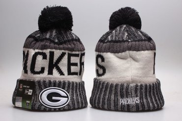 Packers Team Logo Gray Knit Hat YP