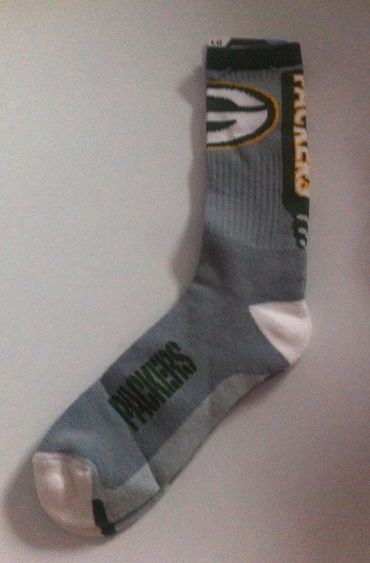 Packers Team Logo NFL Socks Packers Team Logo NFL Socks