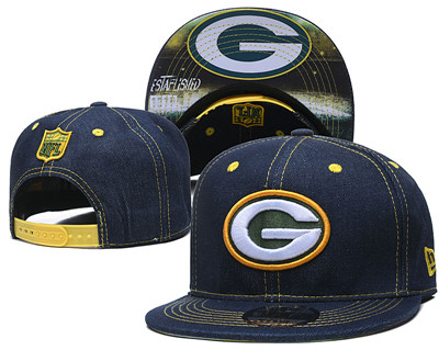 Packers Team Logo Navy Established Adjustable Hat YD