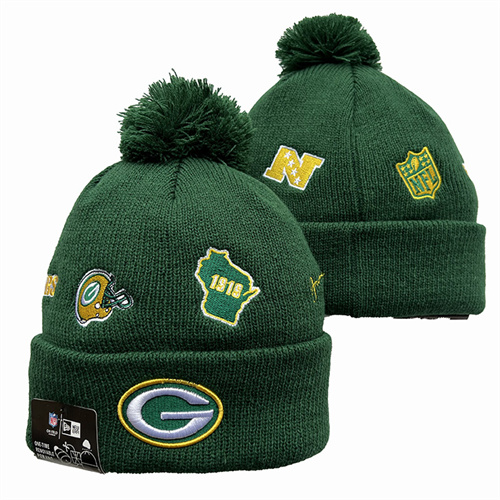 Packers Team Logo Pom Knit Hat YD