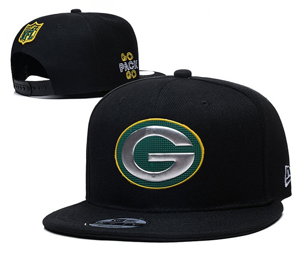 Packers Team Logos Adjustable Hat Black YD