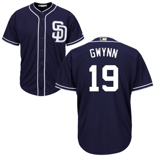 Padres #19 Tony Gwynn Navy blue Cool Base Stitched Youth MLB Jersey Padres #19 Tony Gwynn Navy blue Cool Base Stitched Youth MLB Jersey
