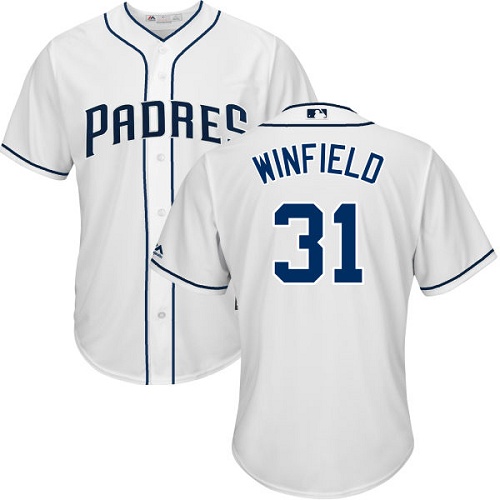 Padres #31 Dave Winfield White Cool Base Stitched Youth MLB Jersey Padres #31 Dave Winfield White Cool Base Stitched Youth MLB Jersey