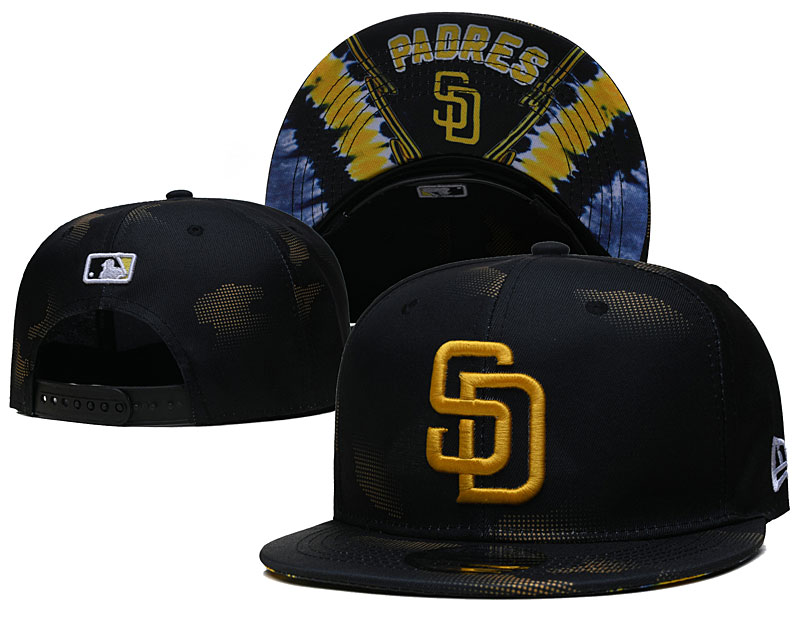 Padres Snapback Black Hat  --YD