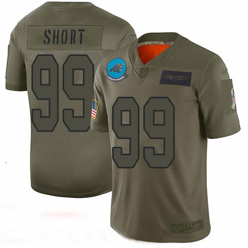 Panthers #99 Kawann Short Camo Youth Stitched Football Limited 2019 Salute to Service Jersey Panthers #99 Kawann Short Camo Youth Stitched Football Limited 2019 Salute to Service Jersey
